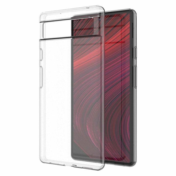 Google Pixel 6a läpinäkyvä TPU-suojakuori
