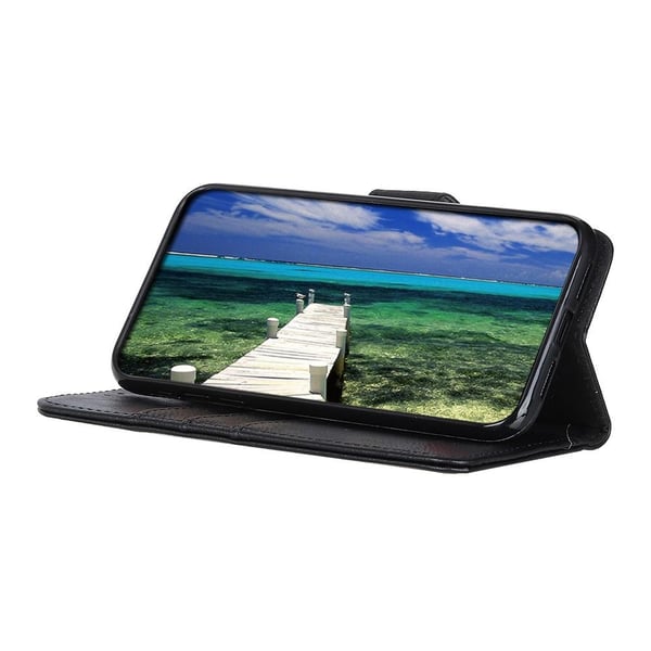 KHAZNEH Motorola Moto E22 4G/E22i 4G Lommebok - deksel - Svart