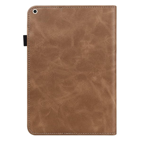 Til iPad 10.2 (2021)/(2020)/(2019) Almindeligt PU - læder tabletcover