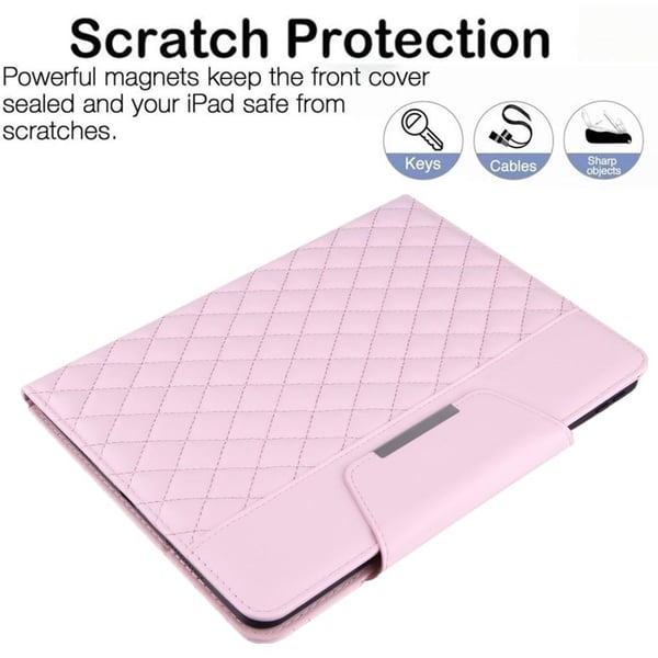 Til iPad 10.2 (2021)/(2020)/(2019) Sammenleggbart deksel - Rosa
