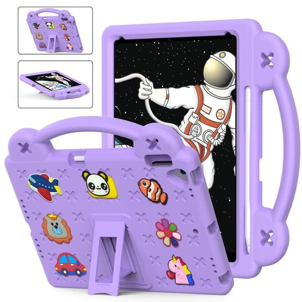 Apple iPad 10.2 2021 2020 2019 EVA Foam Stativdeksel - Lilla