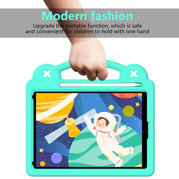 Apple iPad 10.2 2021 2020 2019 EVA Foam Stativdeksel - Grønn