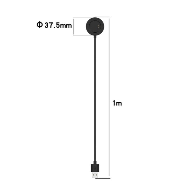 Realme Watch 3 Pro/Realme Watch 2 Pro USB - ladekabeldokk 1m