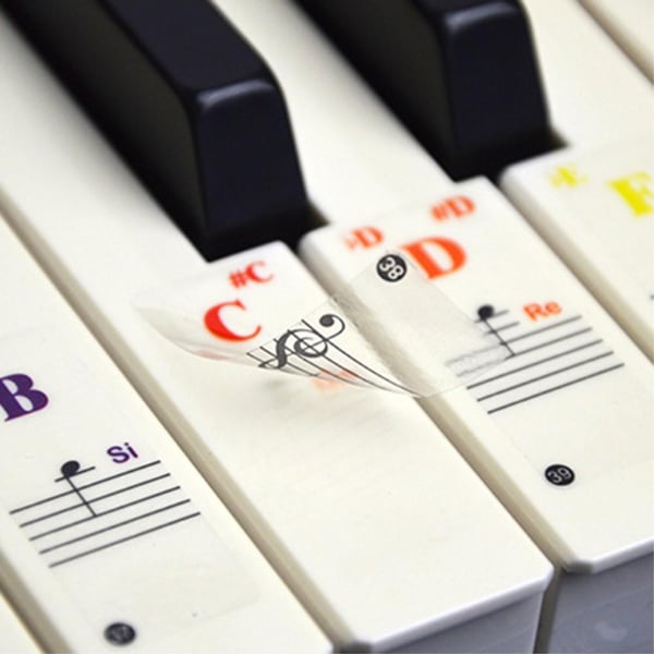 Piano Keyboard Orgeltastaturmerker for 88/61/49/37 tangenter