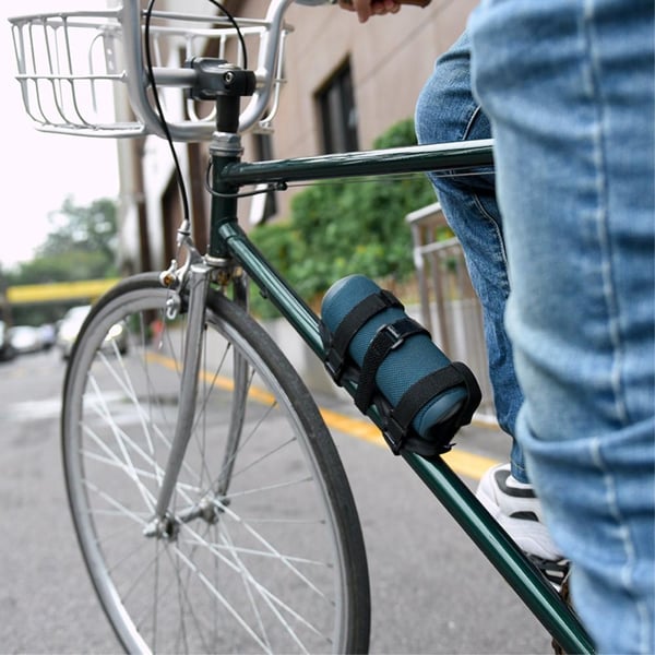 Cykelhøjttalermontering Justerbar rem Universal cykelstyr Sound Bar Flaskeholder