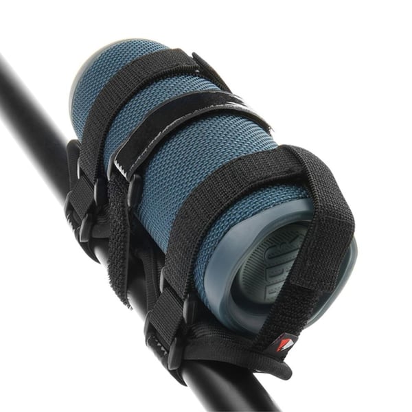 Cykelhøjttalermontering Justerbar rem Universal cykelstyr Sound Bar Flaskeholder