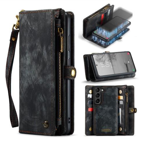 CASEME Samsung Galaxy S23 2 - i - 1 Aftagelig - Sort