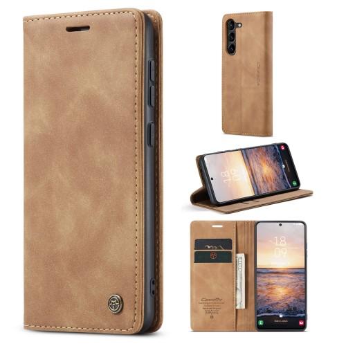 CASEME Lommebok - deksel Samsung Galaxy S23+ - Brun