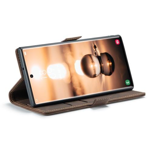 CASEME Lommebok - deksel Samsung Galaxy S23 Ultra - Kaffe
