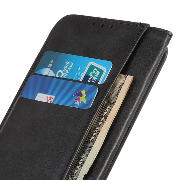 Lommebok - deksel Til Motorola Moto E13 4G - Svart