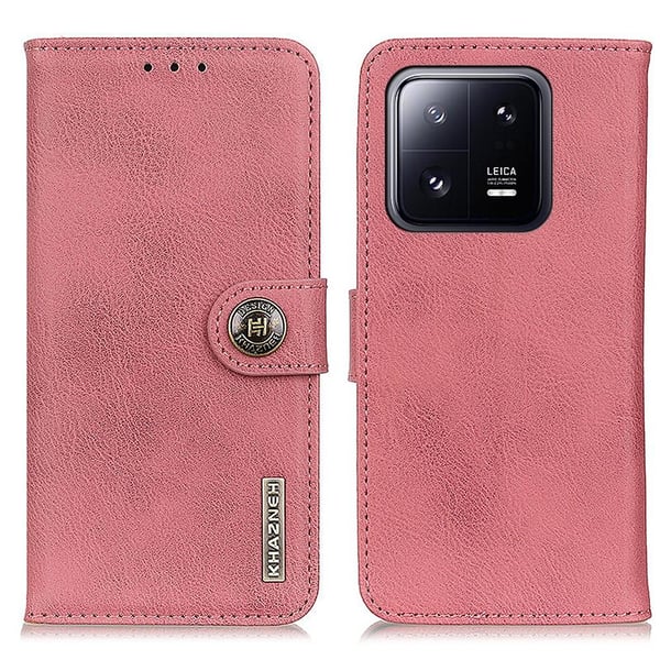 KHAZNEH Xiaomi 13 5G Lommebok - deksel - Rosa