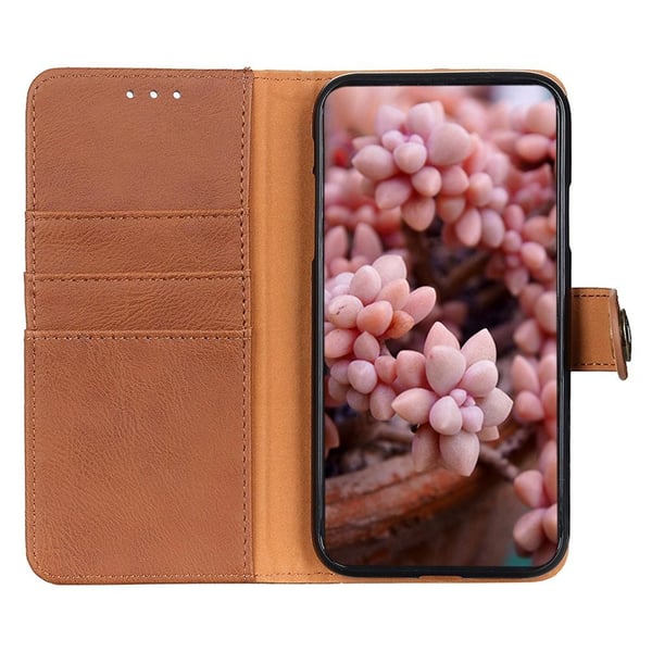 KHAZNEH Xiaomi 13 5G Lommebok - deksel - Brun