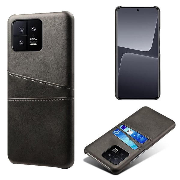 Til Xiaomi 13 5G KSQ Pu - læderbelagt skalhård taske