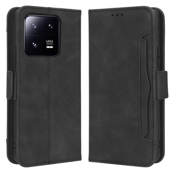 Til Xiaomi 13 Multiple Card Slots Telefontegnebog - Sort