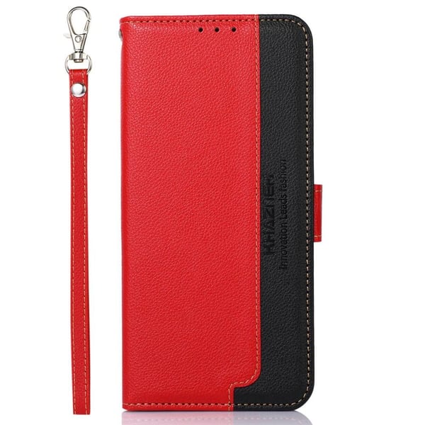 KHAZNEH Telefoncover til Samsung Galaxy A14 - Rød/Sort