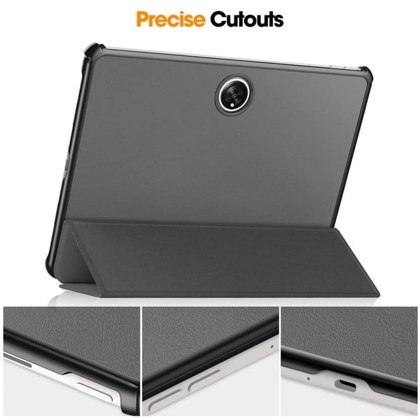 Til OnePlus Pad Tri - fold Stand Wake/Sleep Cover Tablet - etui - Grå