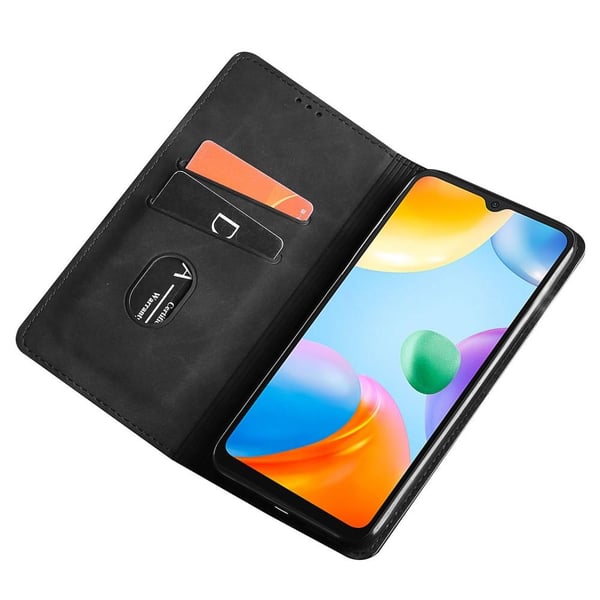 Xiaomi Redmi 12C Lommebok - deksel - Svart
