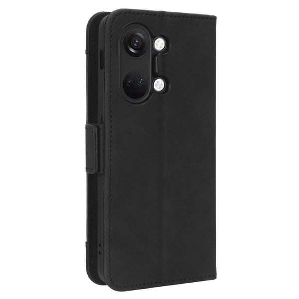 Wallet Stand Flip - telefonetui til OnePlus Nord 3 5G - Sort