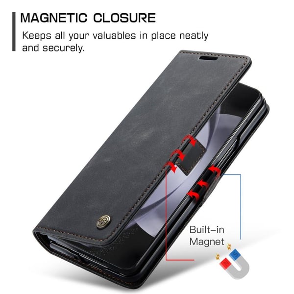 CASEME Samsung Galaxy Z Fold 5 Lommebok - deksel