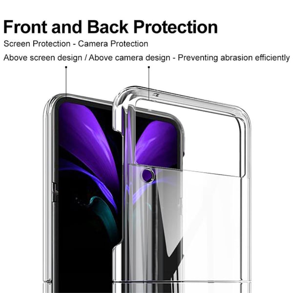 IMAK Air II Pro termoplastisk polyuretan bakdeksel til Samsung Galaxy Z Flip3 5G