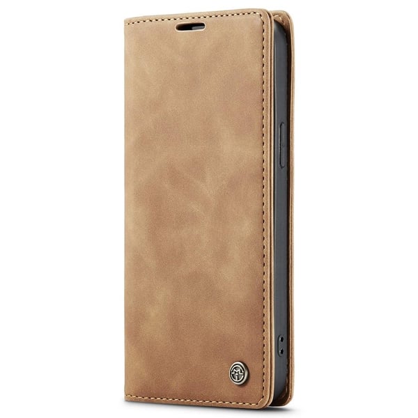 CASEME Lommebok - deksel iPhone 15 - Brun