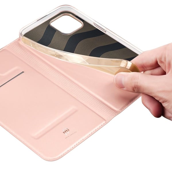 DUX DUCIS Skin Pro - sarja iPhone 15 Plus - Ruusukulta