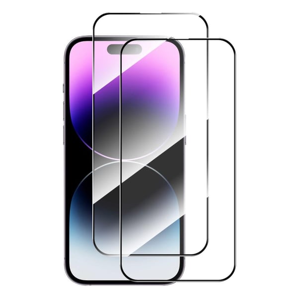 ENKAY HAT PRINCE Hærdet glas til iPhone 15 Pro Max 2stk