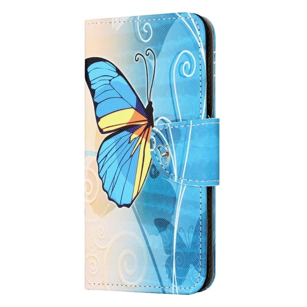 iPhone 15 Plus Lompakkotelineen kotelo Puhelimen kansi - Butterfly
