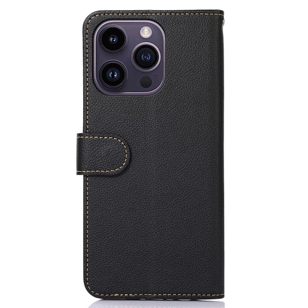 KHAZNEH til iPhone 15 Pro Max Lommebok - deksel - Svart/Rød