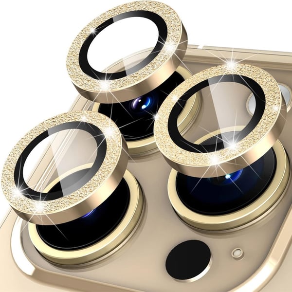 iPhone 15 Pro / 15 Pro Max Ring Circle Lens - elokuvasetti Glitter