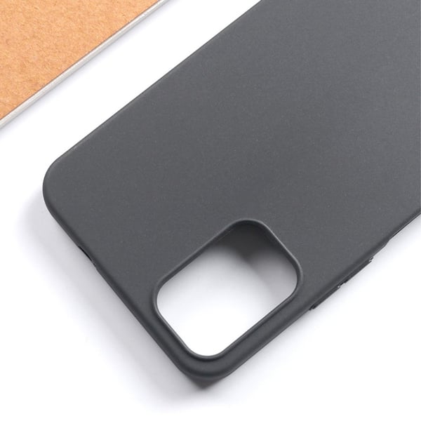 Slim - Fit TPU telefoncover til Nokia C32 - Sort