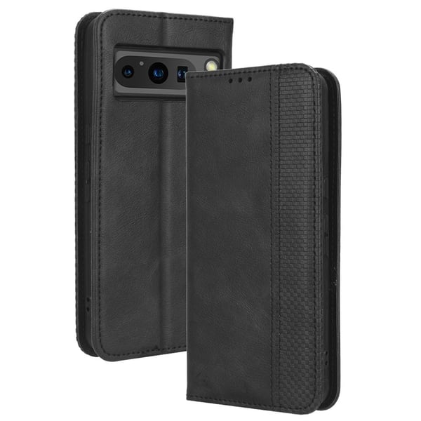 Til Google Pixel 8 Pro Lommebok - deksel - Svart