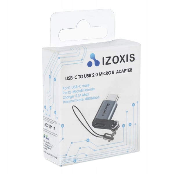 Micro USB 2.0 til USB C-adapter