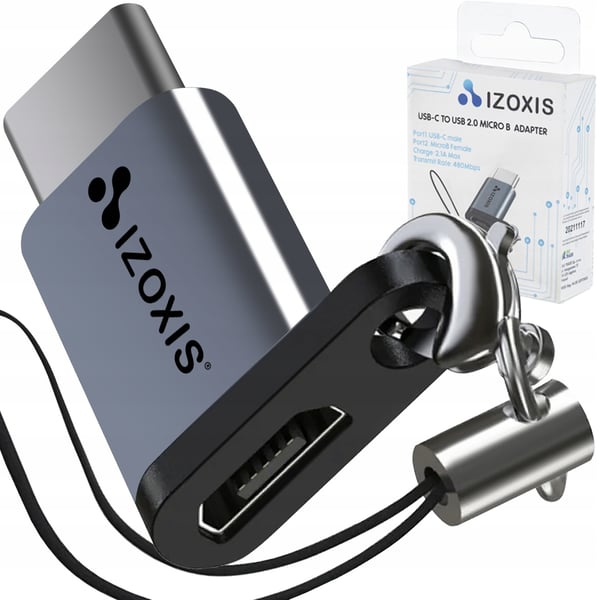 Micro USB 2.0 til USB C-adapter