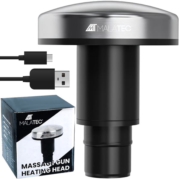 Lämmittävä hierontapää USB-C-latauksella