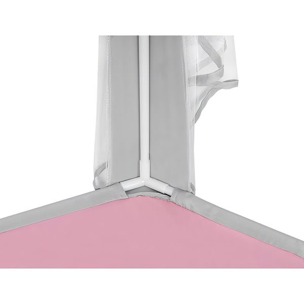 Barnens lektält grått och rosa