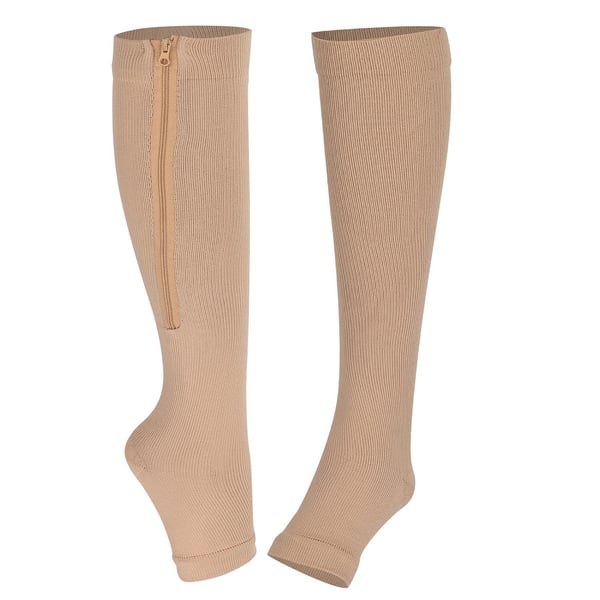 Zip Sox - Tukisukka vetoketjulla
