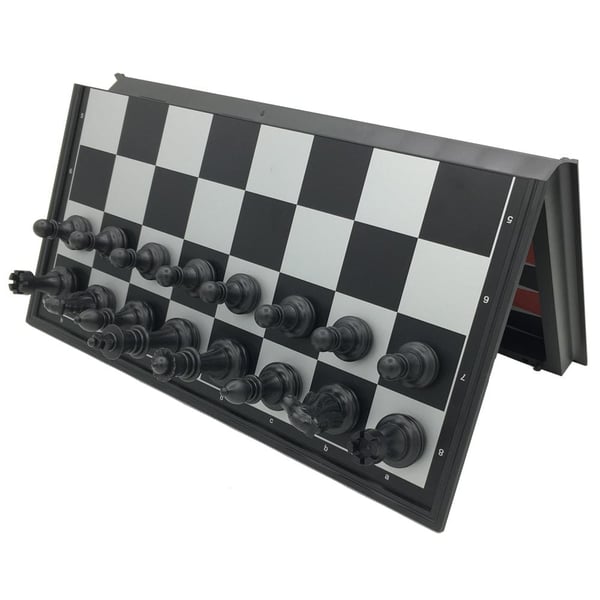 3-i-1 Spillsett, Sjakk - Backgammon - Dam