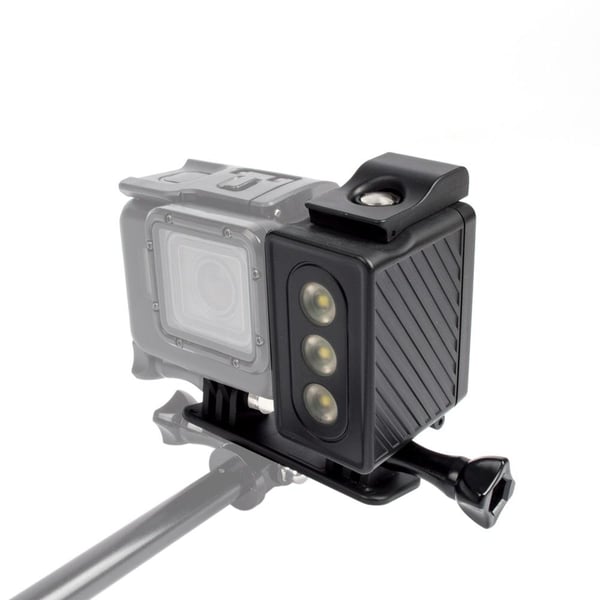 Vandtæt Blitz til GoPro med SOS-funktion