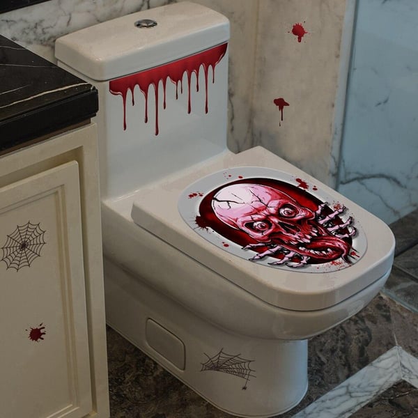 WC-koriste Pääkallolla - Halloween