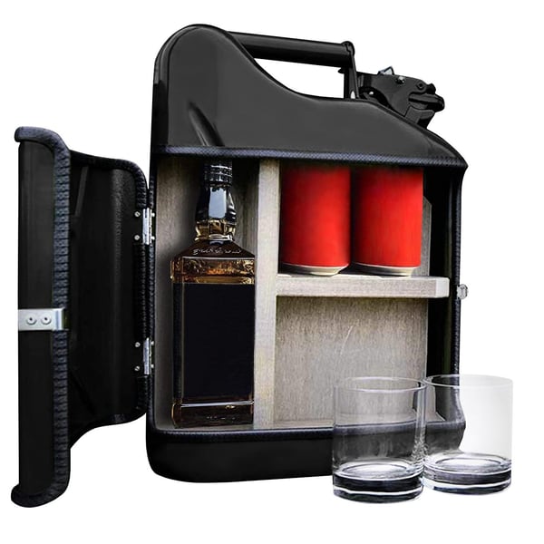Whiskybar, Jerrycan 10 L - Svart