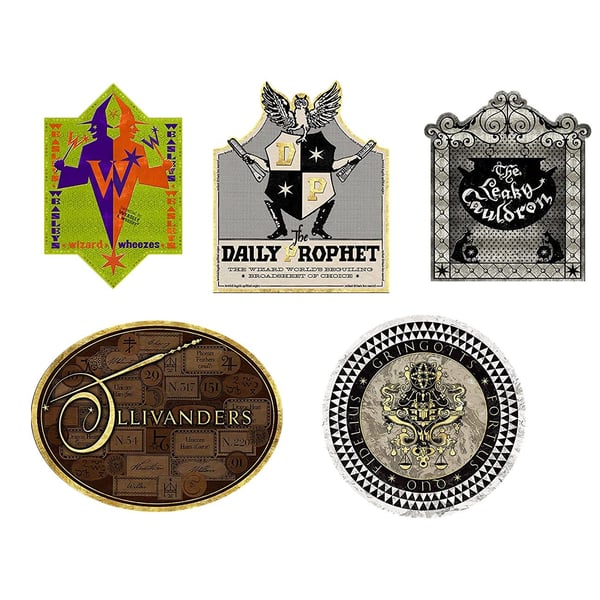 Harry Potter, 5x Puslespill - Diagon Alley