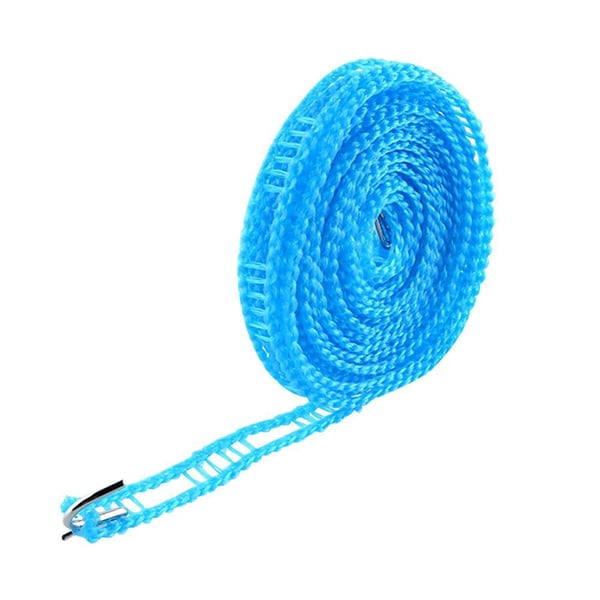 Tørresnor i Nylon, 10 meter - Blå