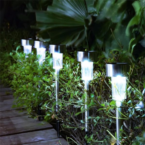 4x Solcelle Havelamper - LED