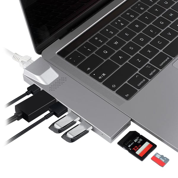 Dokkingstasjon for MacBook Pro / Air - Ethernet