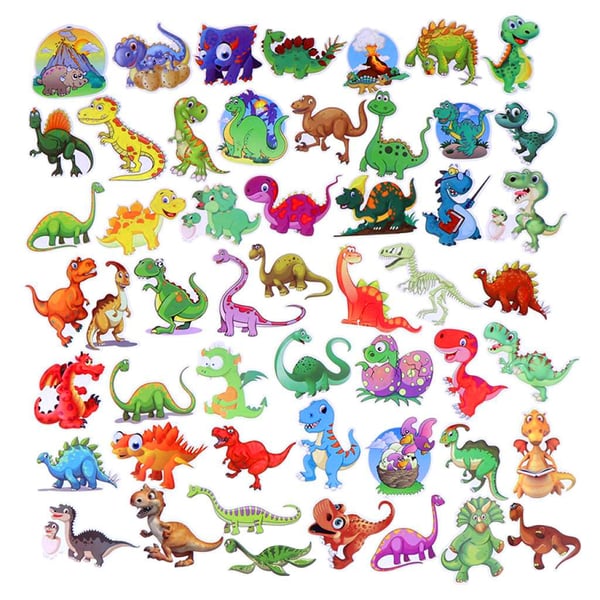 Pakke med Klistremerker - Dinosaurer