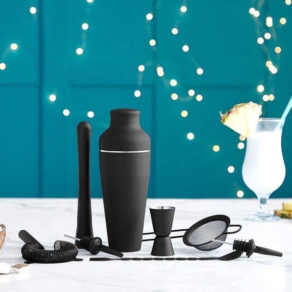 Cocktail Shaker Set, 8 Dele - Matsort