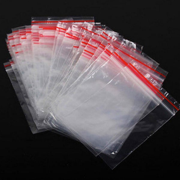 100x Ziplock Tasker - 15 x 20 cm
