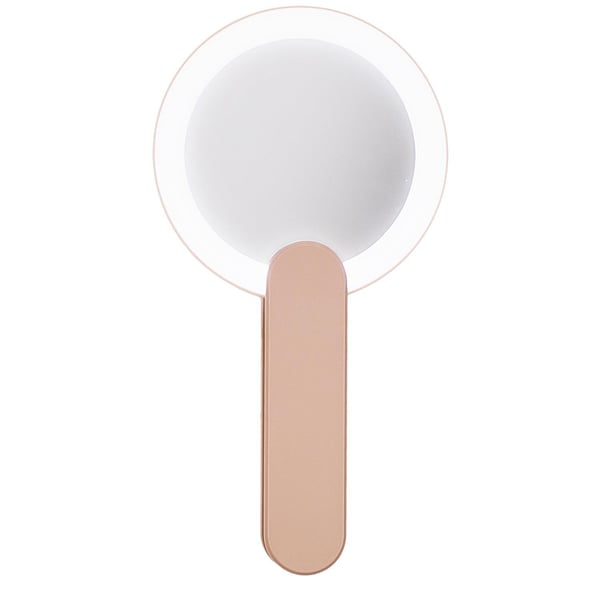 Lommespejl med LED-belysning - USB