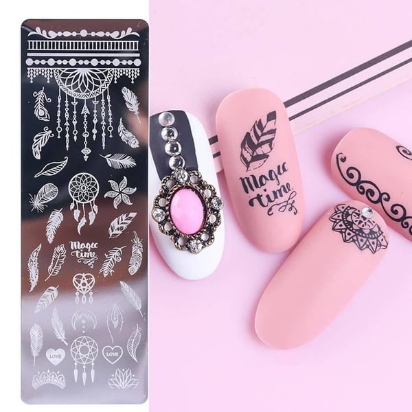 Nail maler for nail art - fjær